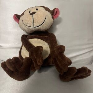Jellycat Jelly Kitten Brown Monkey Plush Soft Toy Including Book